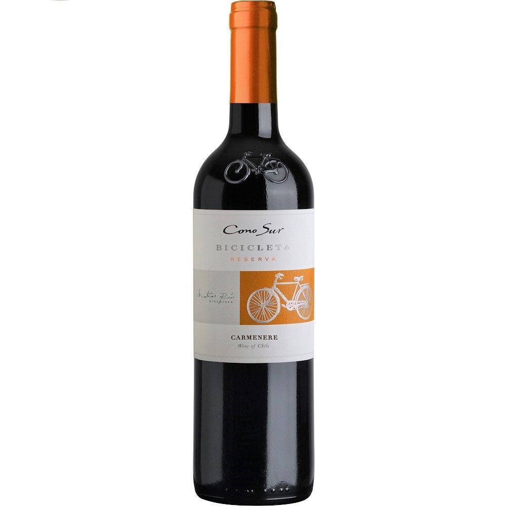 Vino reserva bicicleta carmenere