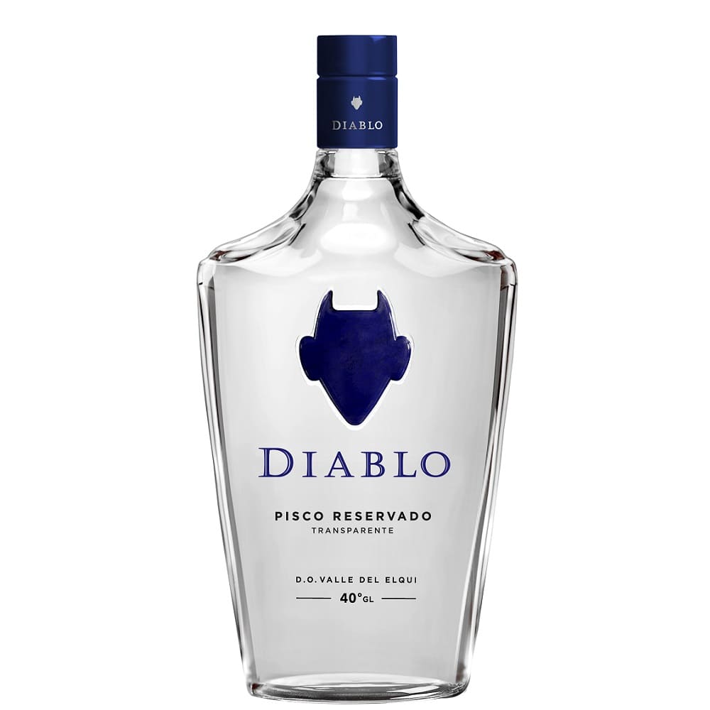 PISCO DIABLO TRANSPARENTE 40º 700CC