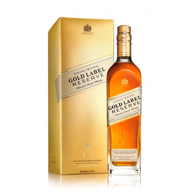 WHISKY JOHNNIE WALKER GOLD LABEL 750CC
