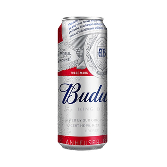 CERVEZA BUDWEISER LATÓN 710CC x 6u