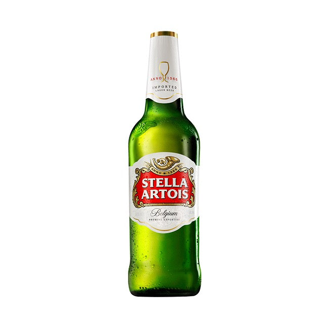 CERVEZA STELLA ARTOIS BOTELLÍN 660CC (12 UNIDADES)