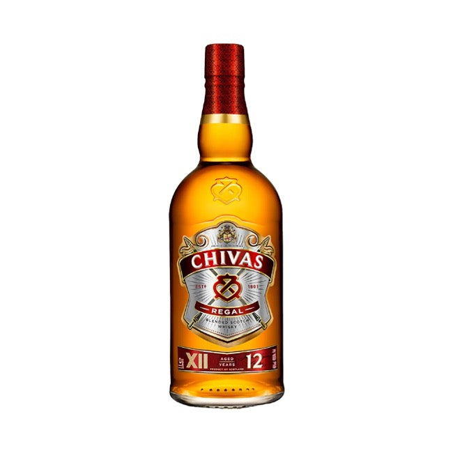 WHISKY CHIVAS REGAL 12 AÑOS 750CC