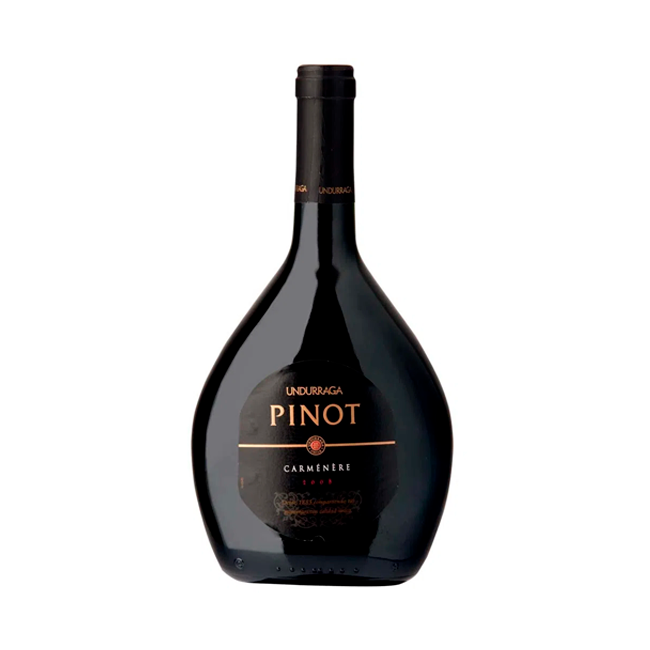 VINO PINOT UNDURRAGA CARMENERE 750CC