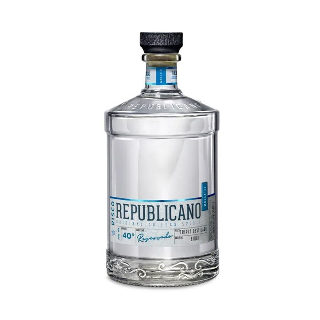 PISCO REPUBLICANO MOSCATEL 750CC