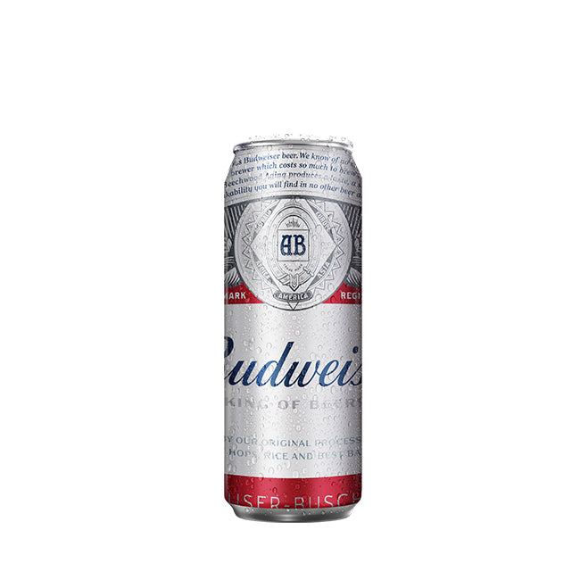 CERVEZA BUDWEISER LATA 470CC X 6u