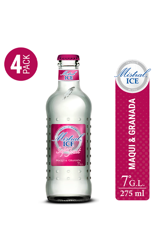 Mistral ice granada maqui 275ml x 4u