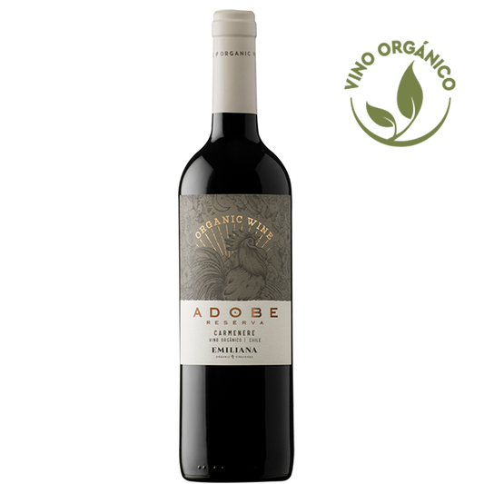 Vino reserva adobe carmenere