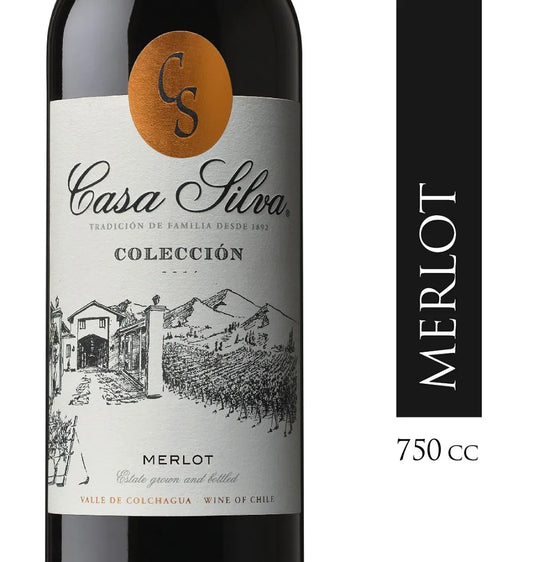 Vino casa Silva coleccion merlot