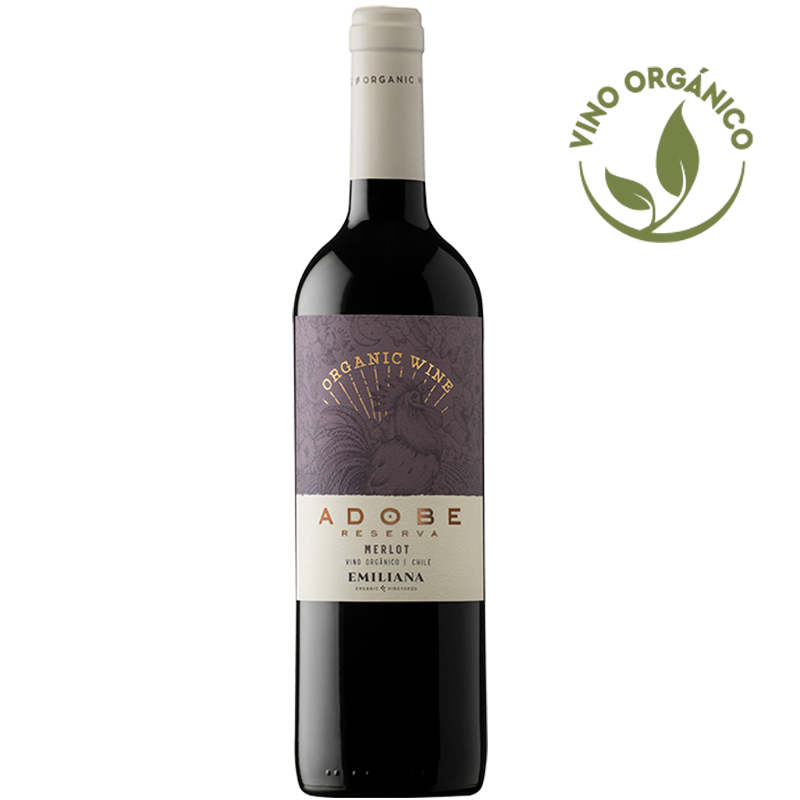 Vino reserva adobe merlot