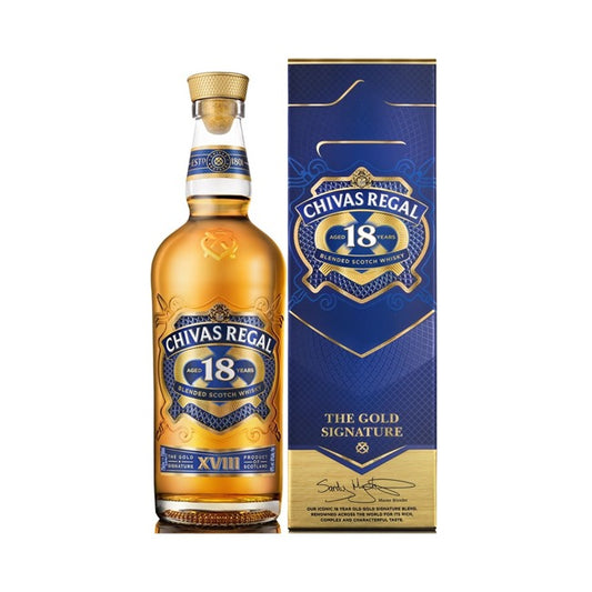 WHISKY CHIVAS REGAL 18 AÑOS 750CC