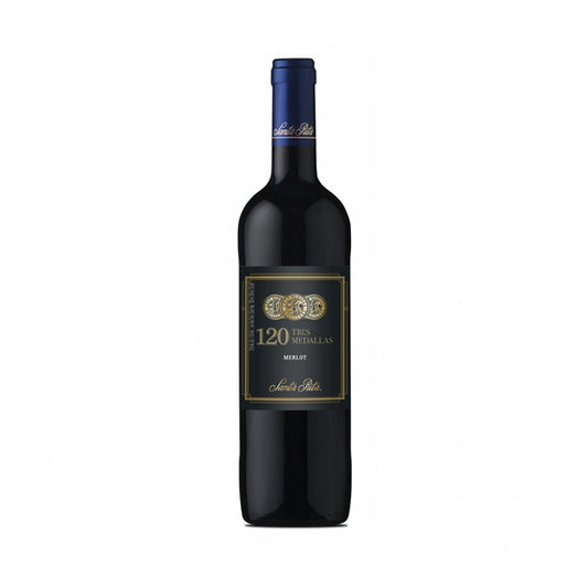 VINO 120 TRES MEDALLAS MERLOT 700CC
