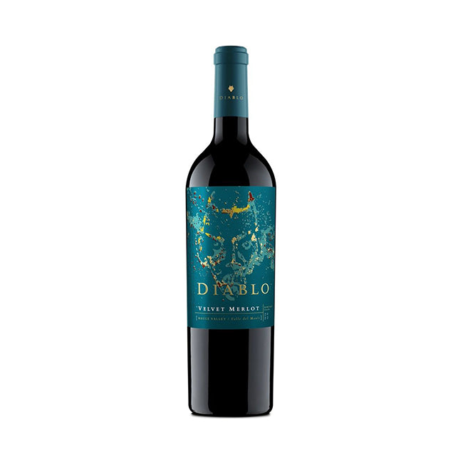 VINO DIABLO VELVET MERLOT 750CC