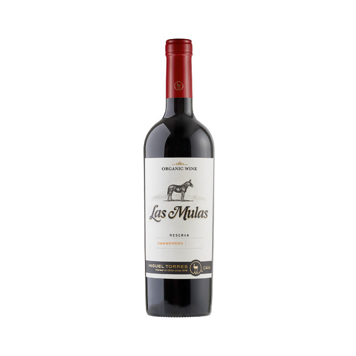 VINO LAS MULAS CARMENERE 750CC