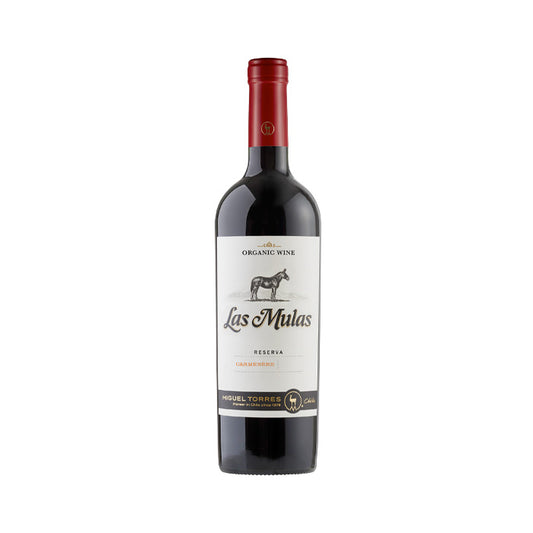 VINO LAS MULAS CARMENERE 750CC