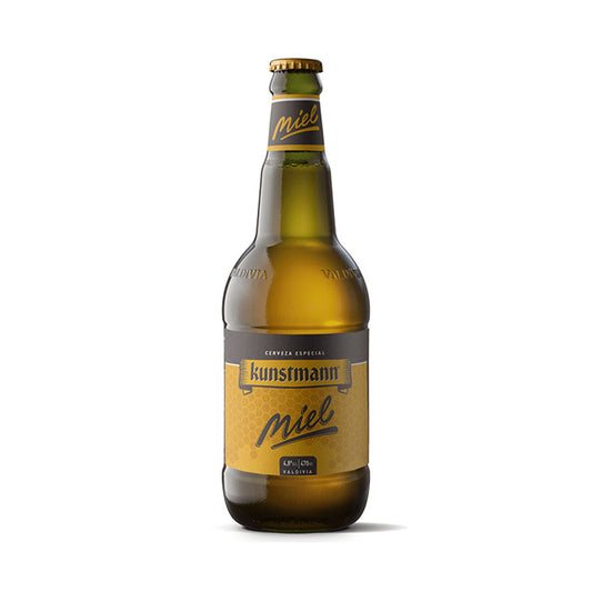 CERVEZA KUNSTMAN MIEL 500cc x4u