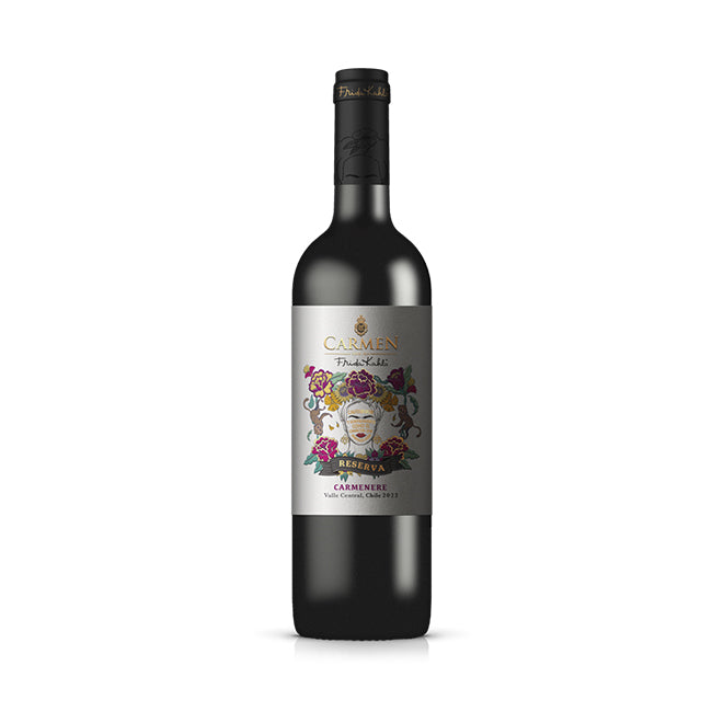 VINO CARMEN RESERVA CARMENERE FRIDA KAHLO 750CC