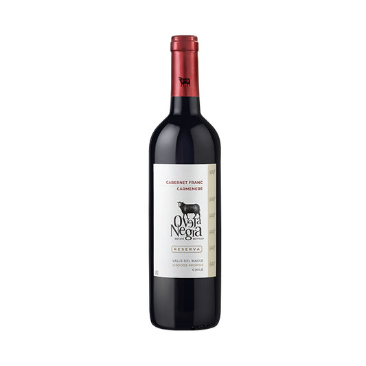 VINO OVEJA NEGRA CABERNET FRANC/CARMENERE 700CC