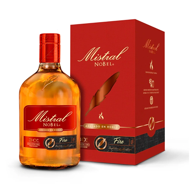 PISCO MISTRAL NOBEL FIRE 750CC