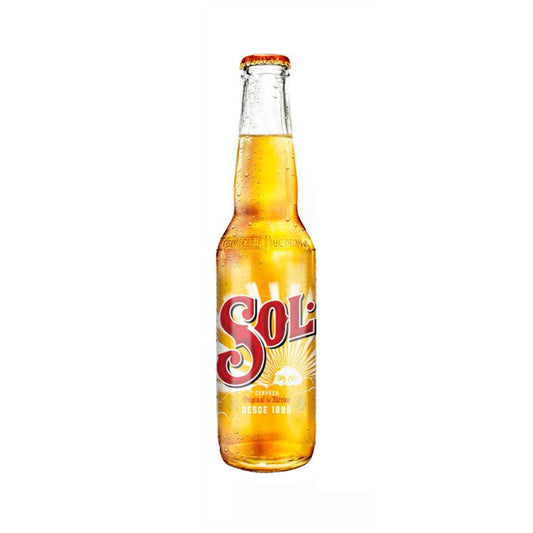 CERVEZA SOL BOTELLÍN 355CC x 12