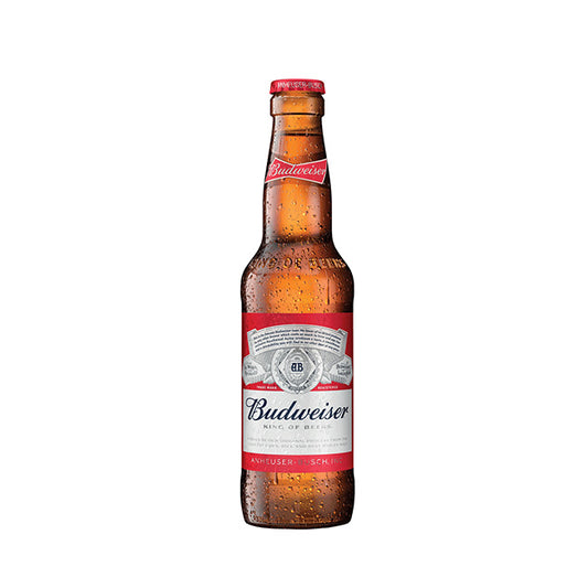 CERVEZA BUDWEISER BOTELLÍN 330CC x 6u