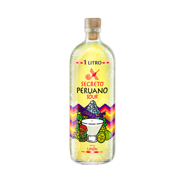 PISCO SECRETO PERUANO SOUR 1L