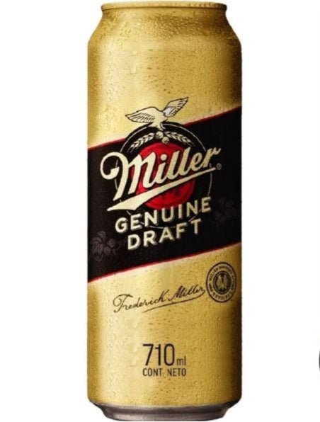 Cerveza Miller Lata 710cc. x6