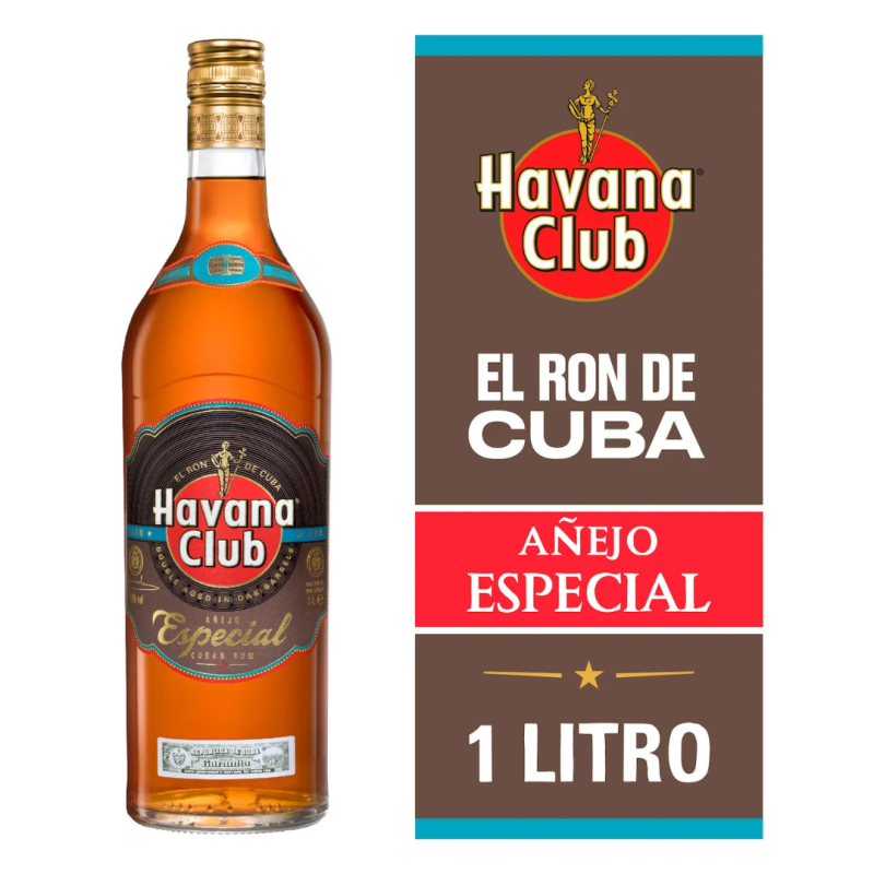 Ron Havana Especial 1 litro